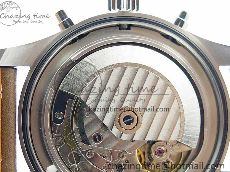 MIROTIME 0109 Pilot Chrono IW377726 ZF 1:1 Best Edition Green Dial on Brown Leather Strap A Trendsetting 7125